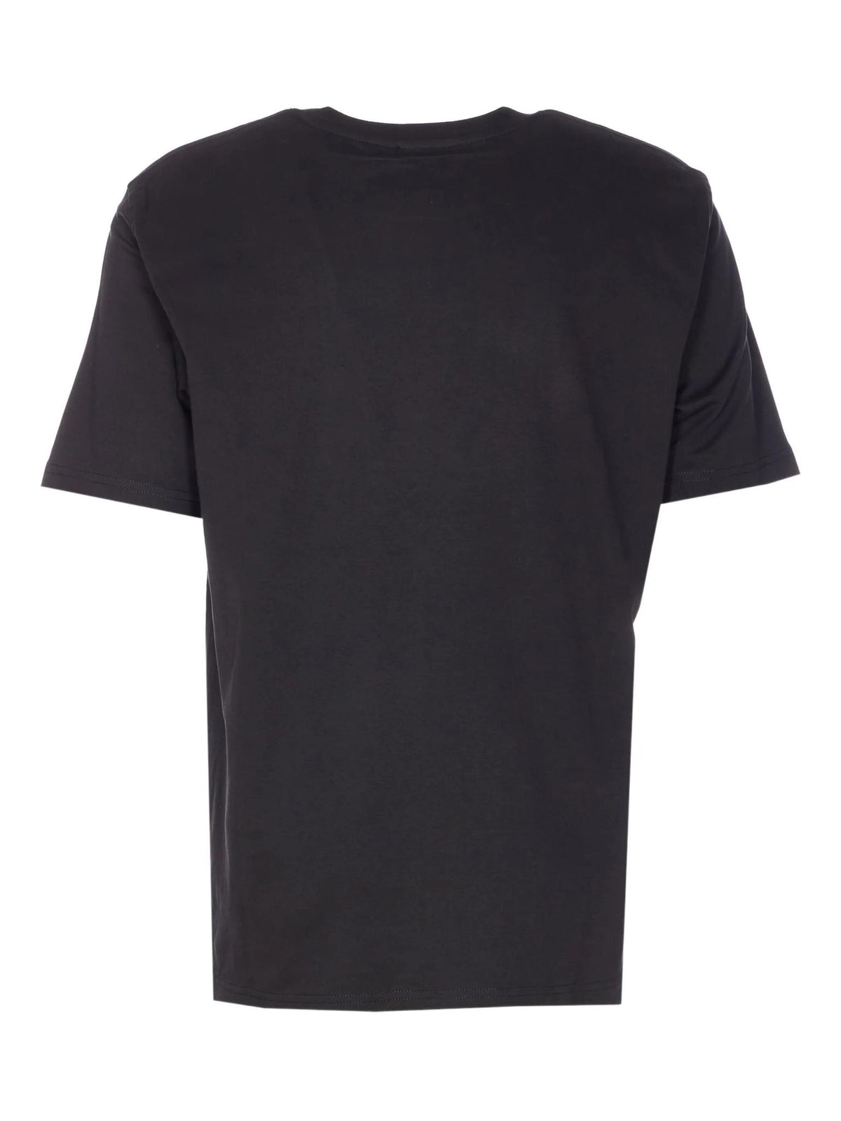 DIESEL Black Cotton Short Sleeve T-Shirt