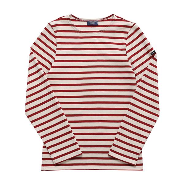 Saint James Unisex Long Sleeve T-Shirt 6870 ECRU PERSAN