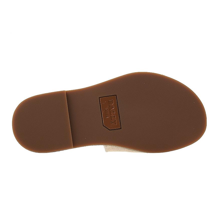 BALLY Bianca Slide Sandals Women’s Flat Black Leather