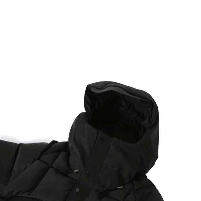 Ten C Tanker Combo Jacket Black Down Puffer Coat for Men