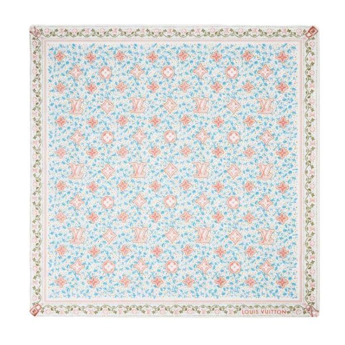 Louis Vuitton Garden Square 55 Scarf Bandana Muffler
