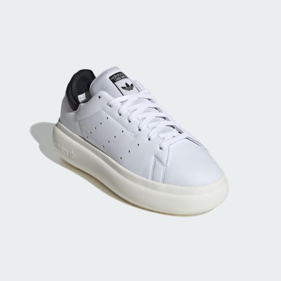 Adidas White Leather Low-Top Sneakers for Women IU2460 DOM