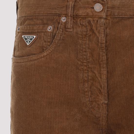 PRADA Straight Pants Caramel GFP517 SOOO1449 F098L