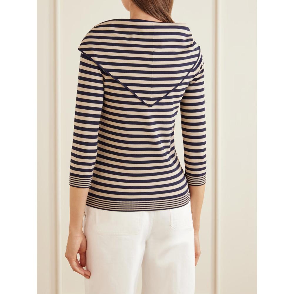 Max Mara Viscose Round Neck Knit Sweater for Women