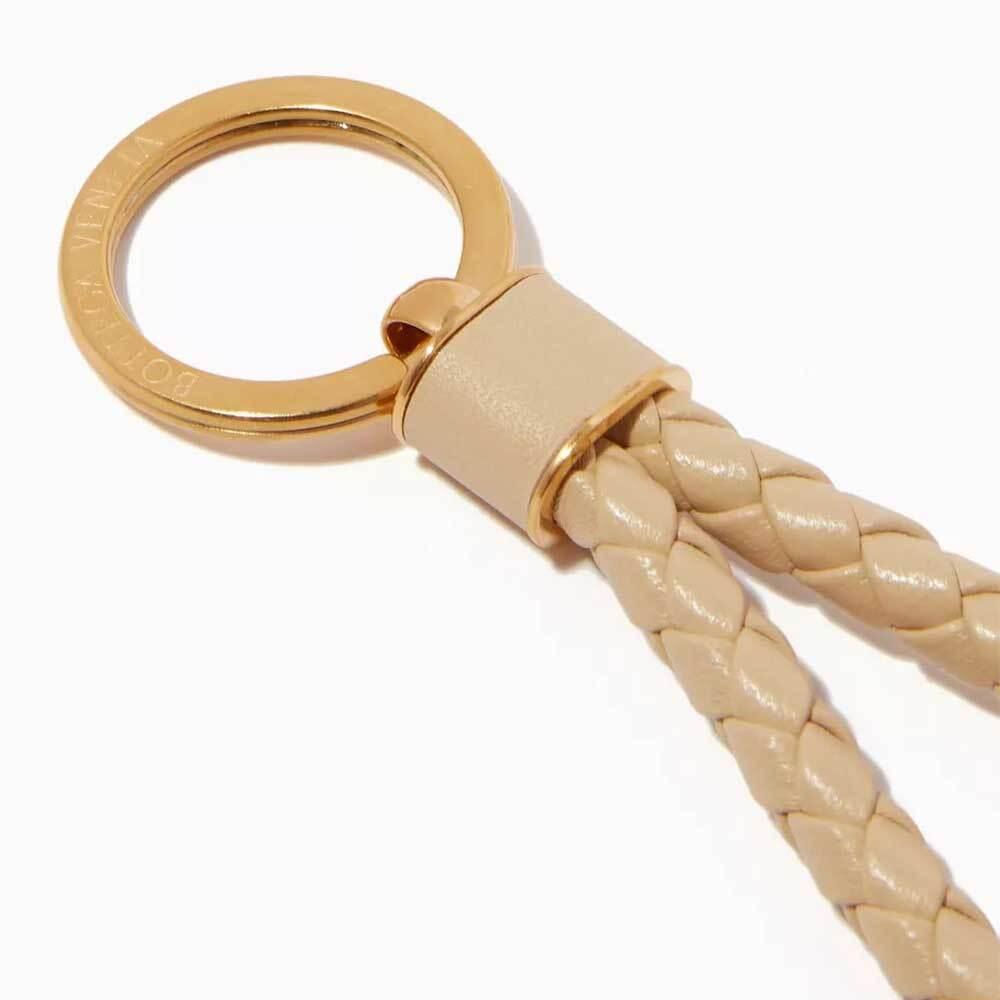 Bottega Veneta Intrecciato Leather Keyring