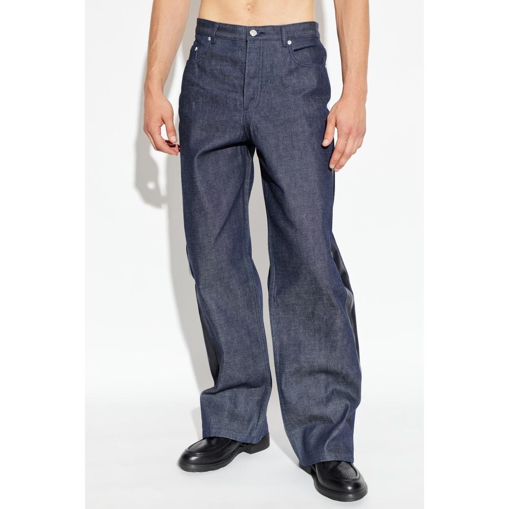 A.P.C. Men’s Denim Jeans Blue Fragment Collaboration
