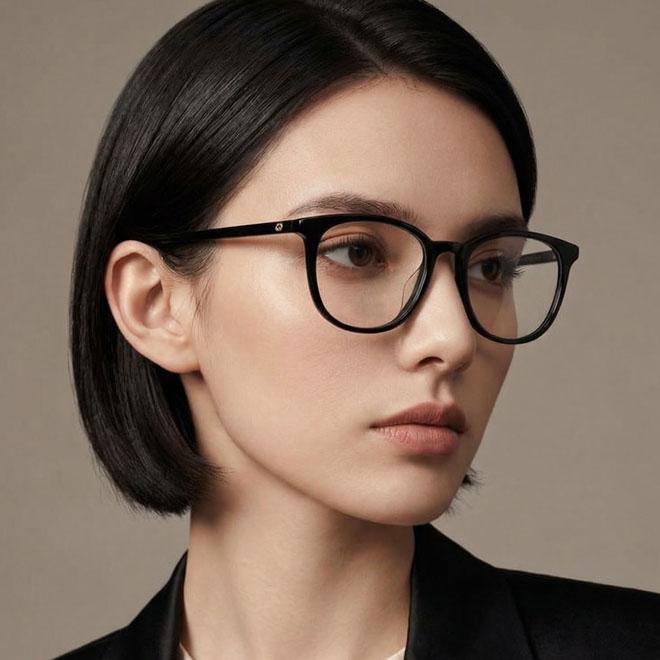 GUCCI Lightweight Acetate Eyeglass Frames Unisex Asian Fit