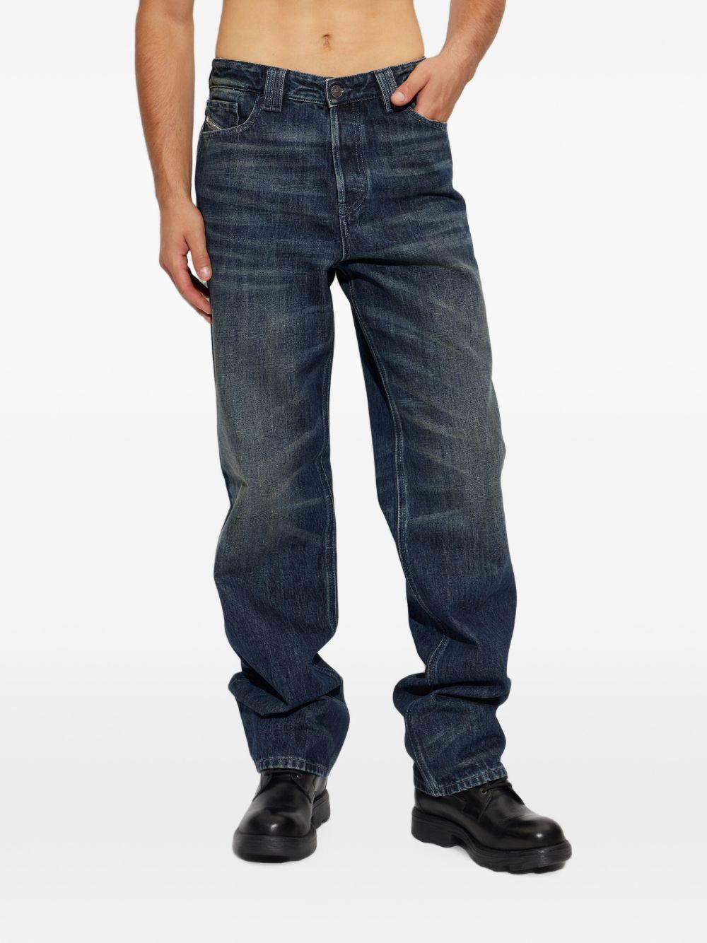 DIESEL Black Slim Fit Denim Jeans