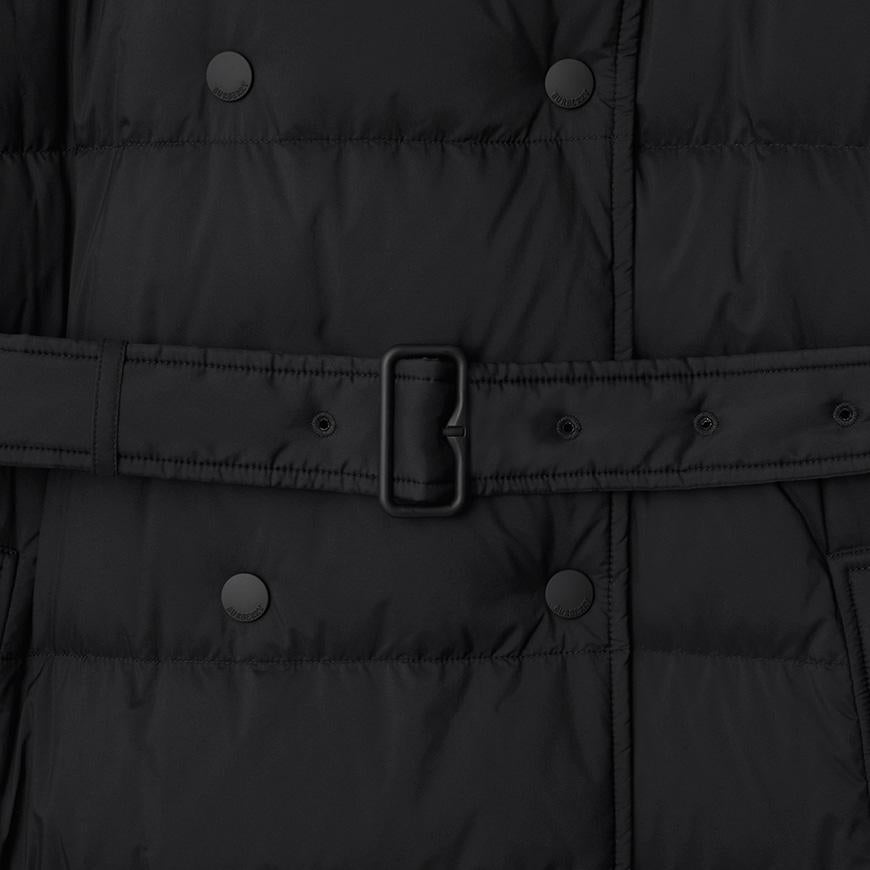 BURBERRY Women’s Long Nylon Hooded Down Puffer Coat 8110316 W KENT LNG A1189
