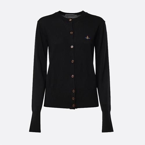 Vivienne Westwood Bea Black Knit Cardigan 1803002P Y005E N401