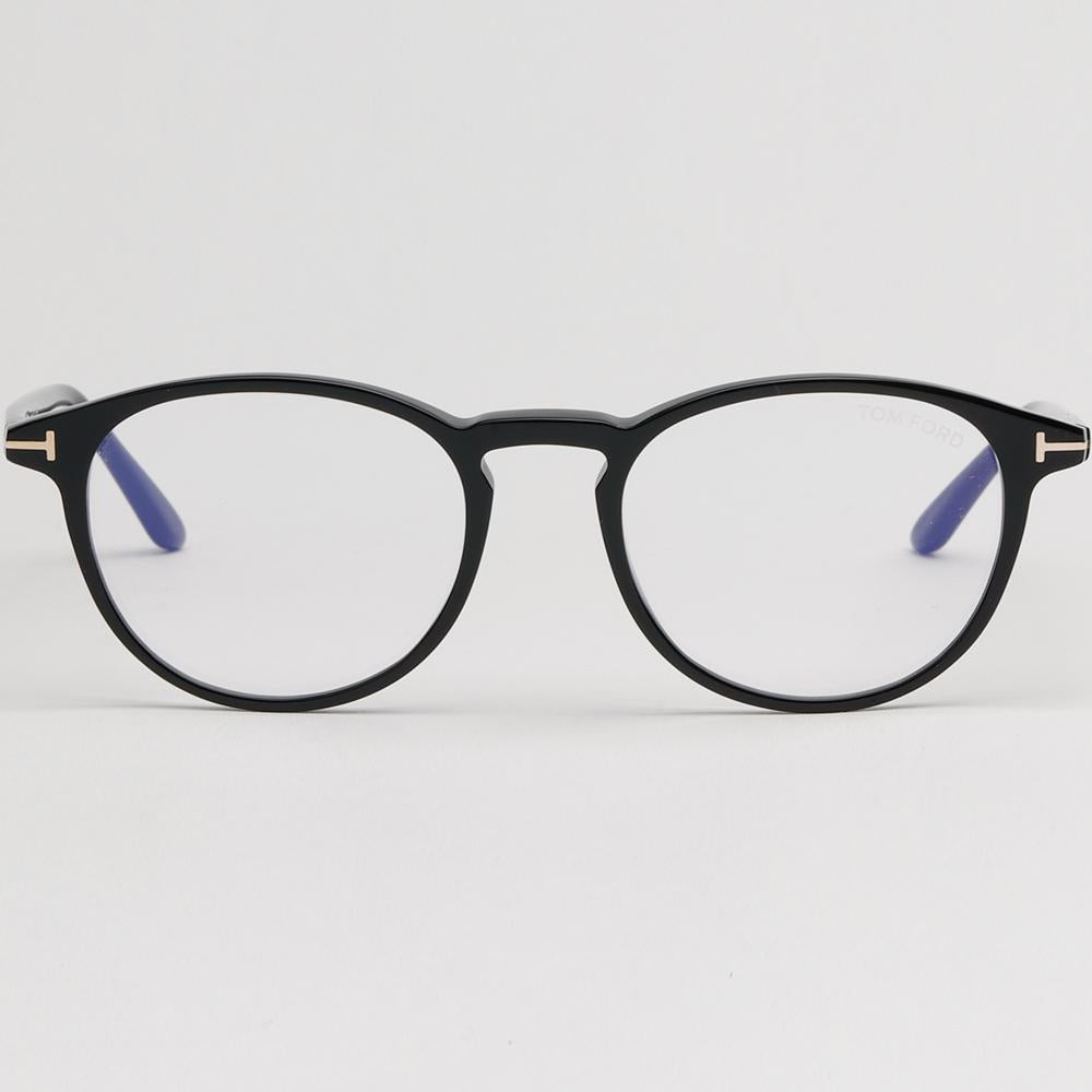 TOM FORD Blue Light Blocking Acetate Eyeglasses Unisex TF5803B 001