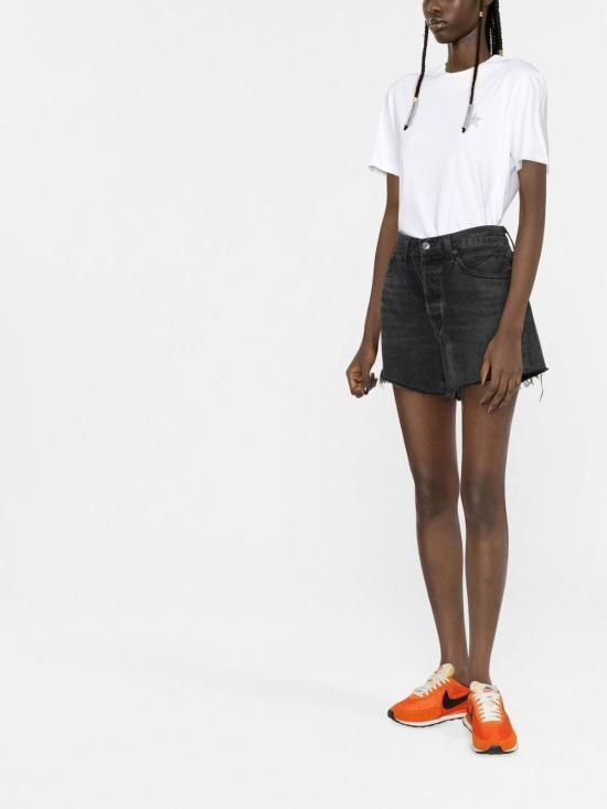 GOLDEN GOOSE White Cotton Short Sleeve T-Shirt GWP01220 P00059480185