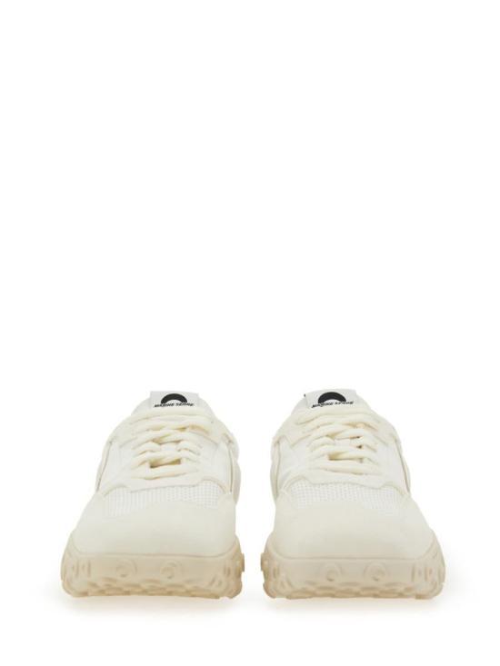 Marine Serre White Leather Sneakers MFW007 ACLEA0009 WH10