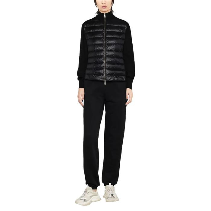 Moncler Tricot Knit Down Padded Cardigan Jacket