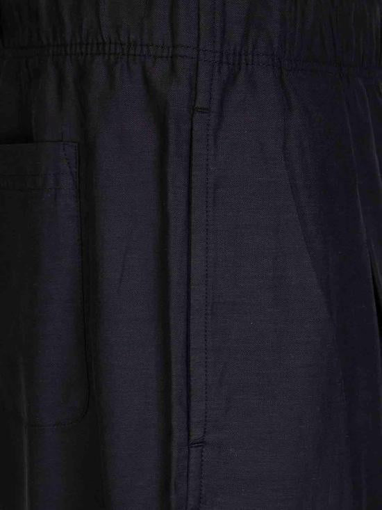 OUR LEGACY Still Black Leisure Shorts Cupro Cotton
