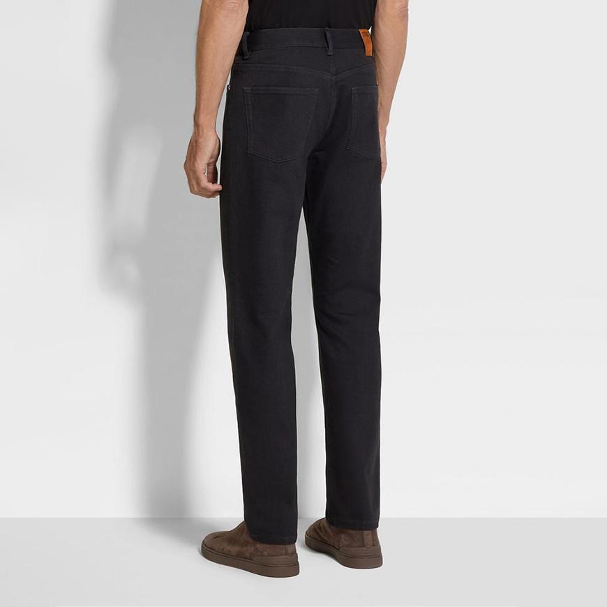 Zegna Men’s Stretch Loafer Pants EL36A8 CITYE 001