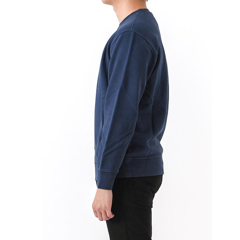 CP Company Embroidered Logo Sweatshirt Blue Men’s
