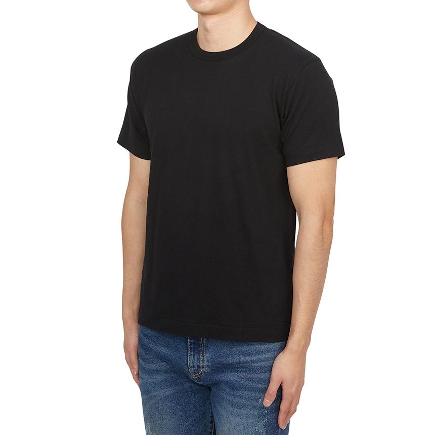 Comme des Garcons Back Red Patch Unisex Short Sleeve T-Shirt AX T340 051 1
