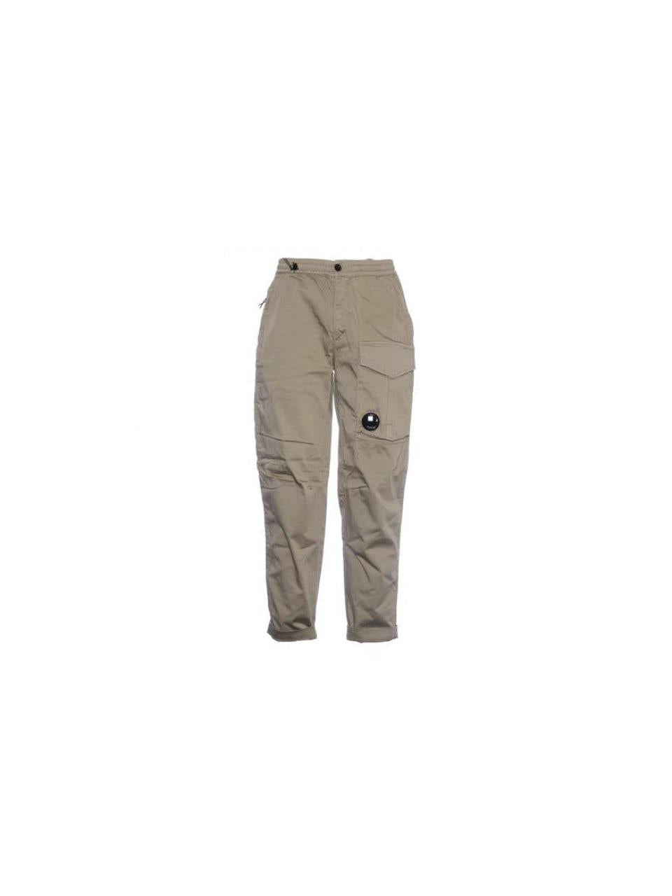CP Company Stretch Sateen Regular Cargo Pants Satin 18CMPA169A 005694G 327