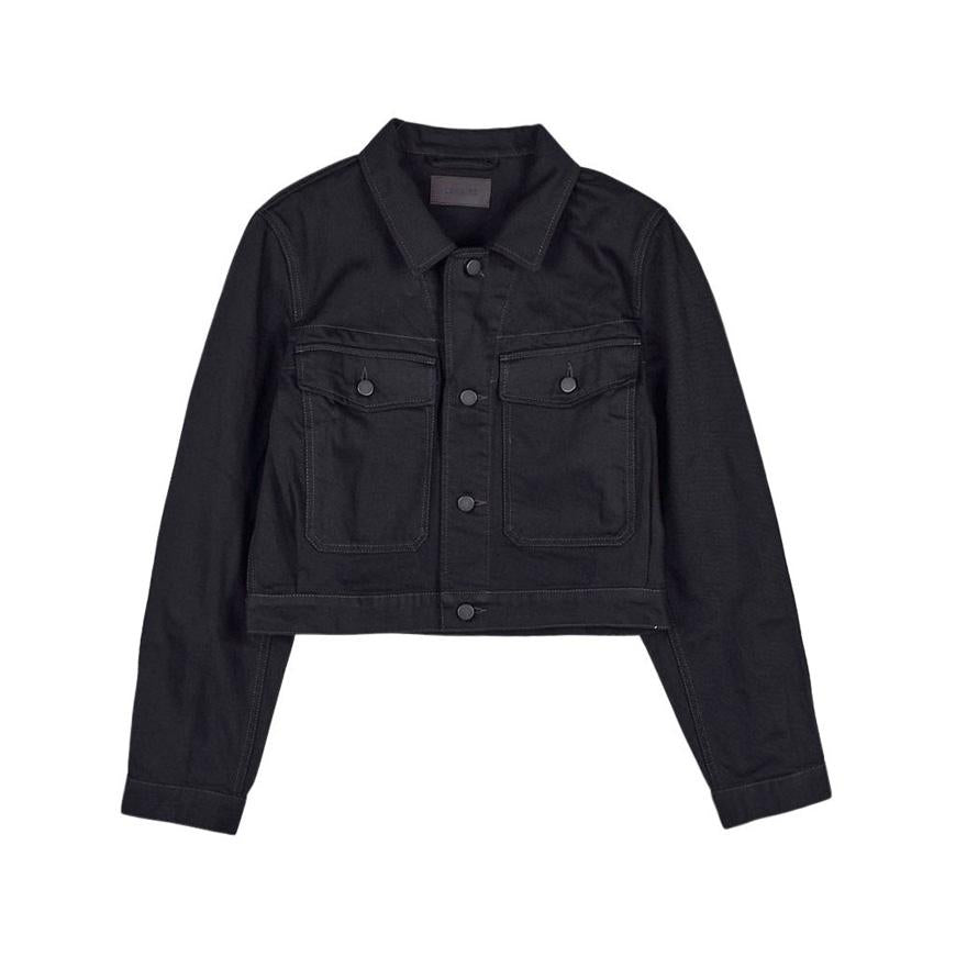 Lemaire Women’s Cropped Blouson Jacket OW1191 LD1055 BK999