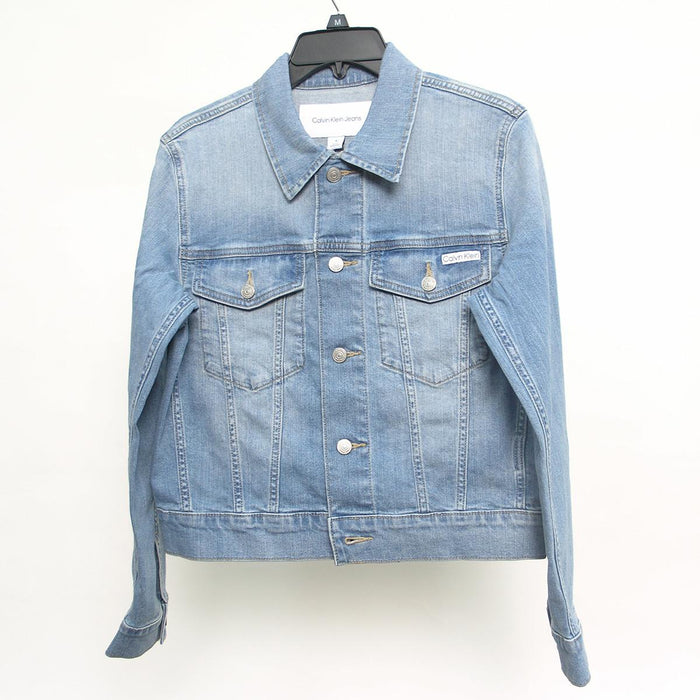 Calvin Klein 90s Women’s Blue Denim Trucker Jacket