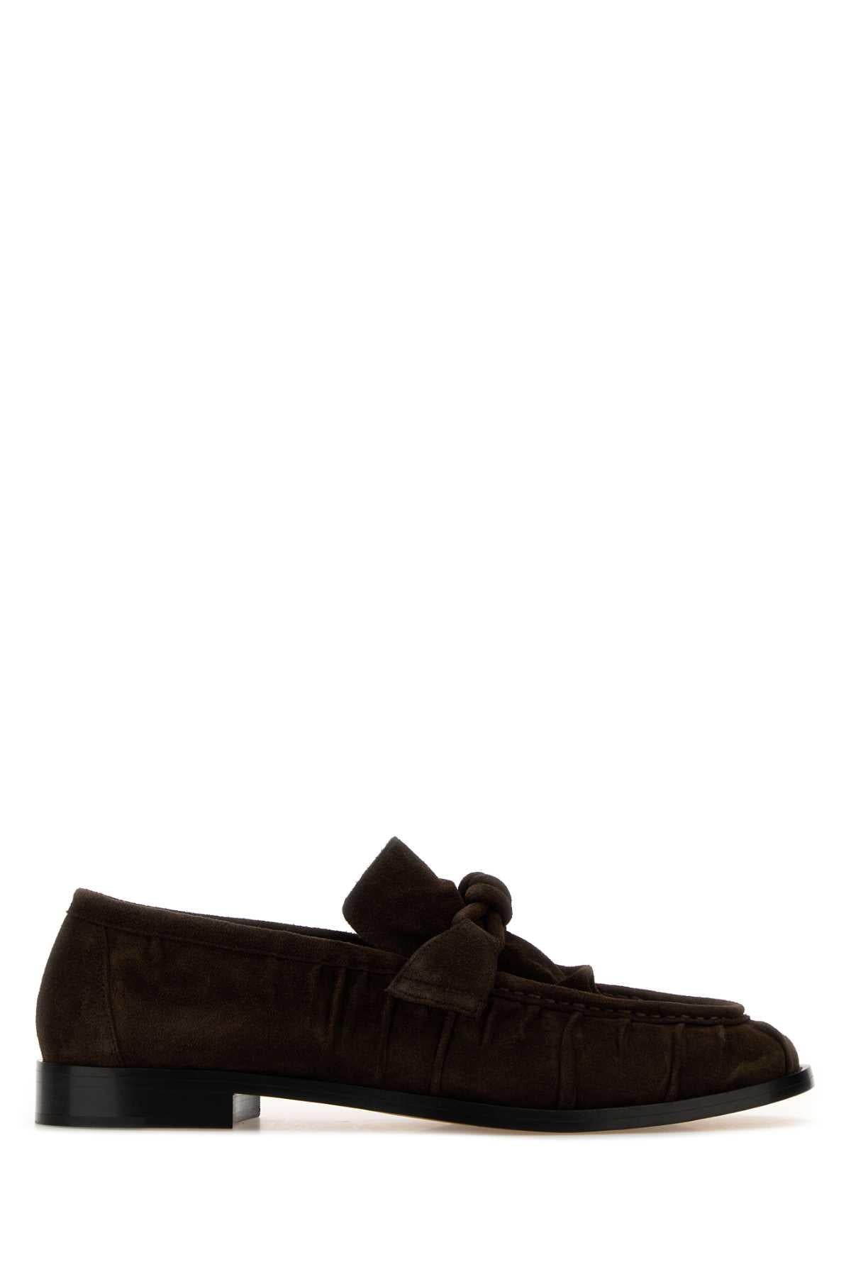 Bottega Veneta Brown Leather Moccasins Loafers Men