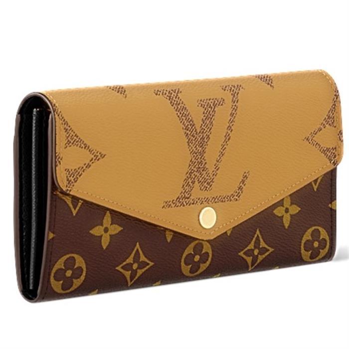 Louis Vuitton Monogram Canvas Sarah Long Wallet Women’s