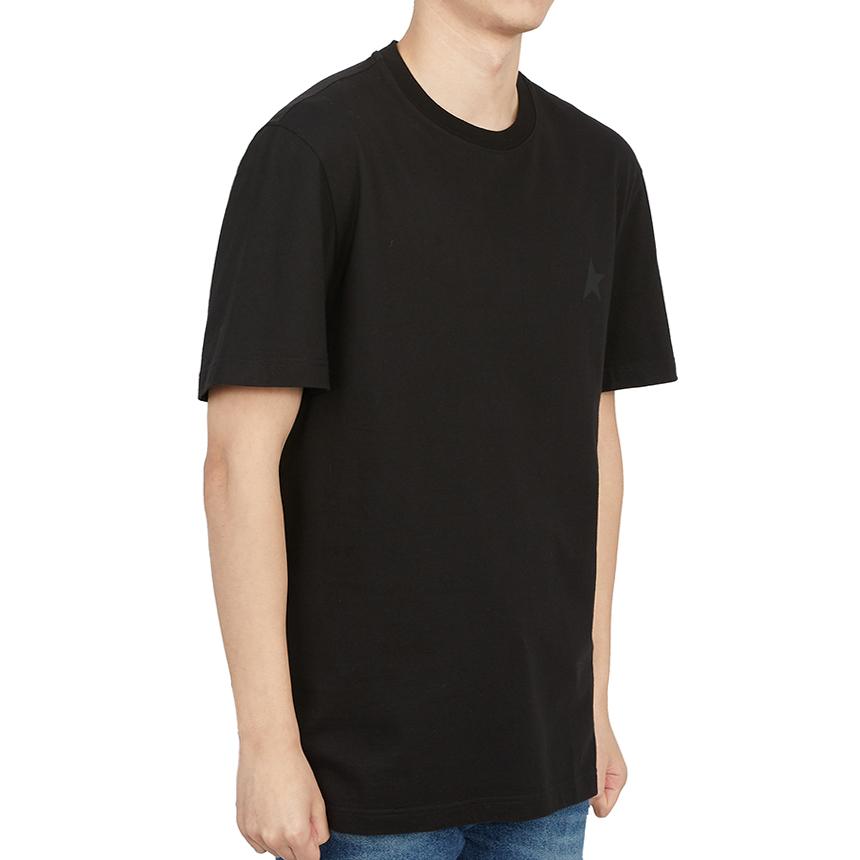 GOLDEN GOOSE Men’s Short Sleeve T-Shirt White Cotton