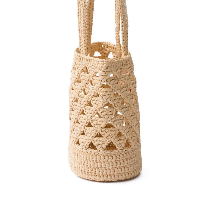 PRADA Woven Crochet Women’s Tote Bag