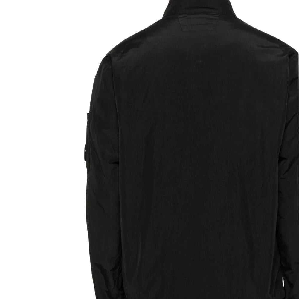CP Company Garment-Dyed Jacket with Logo Patch for Men 18CMOS081A 005991G 999