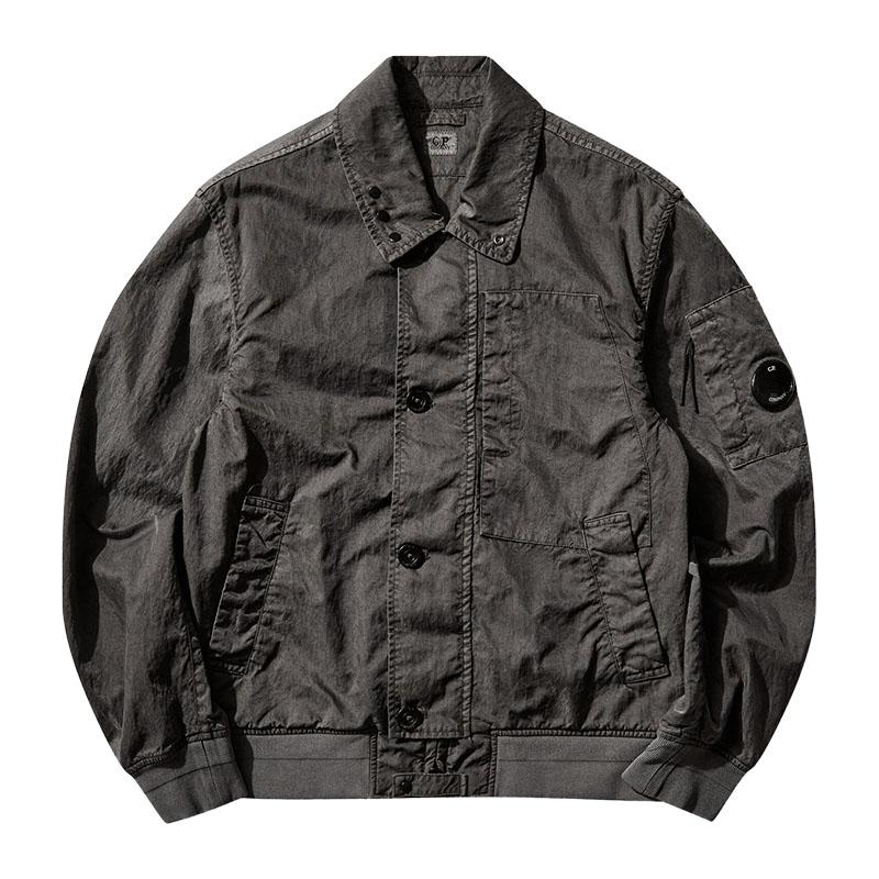 CP Company Gunmetal Panama R Men’s Jacket 20CMOW073A 110540S 921