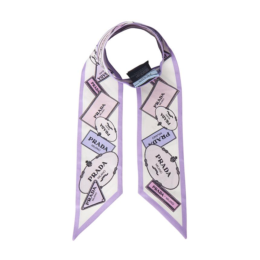 PRADA Women’s Silk Skinny Scarf