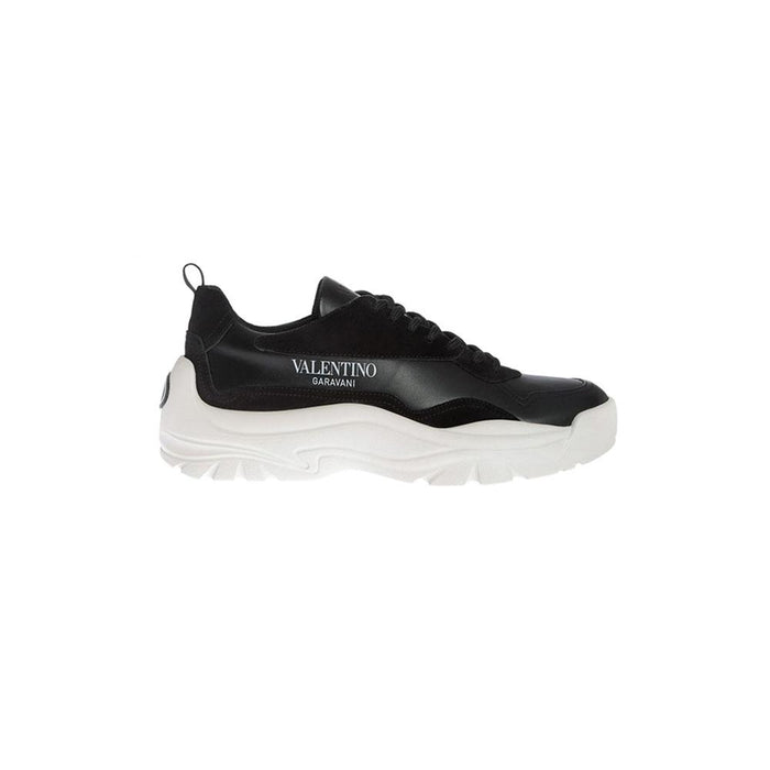 VALENTINO 15th Anniversary Logo Black Low-Top Sneakers