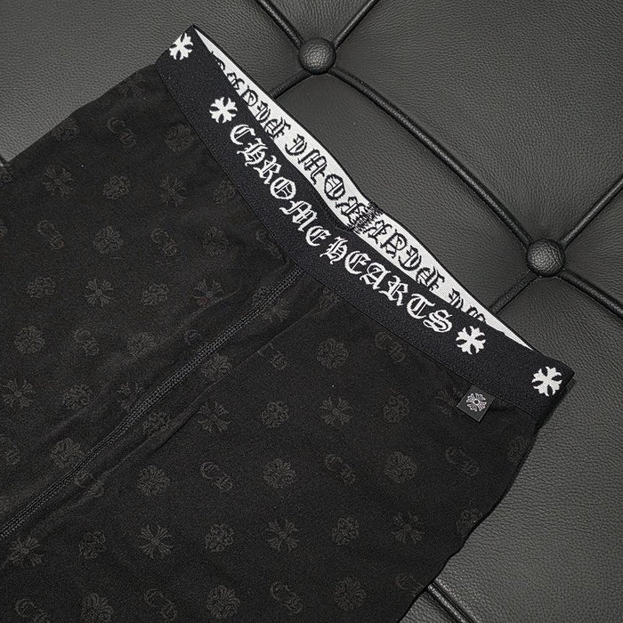 Chrome Hearts Allover Logo Black Women’s Leggings