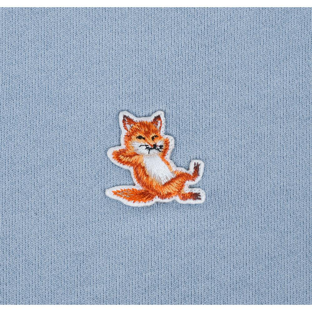 Maison Kitsune Chillax Fox Logo Sweatshirt Navy Cotton Men's