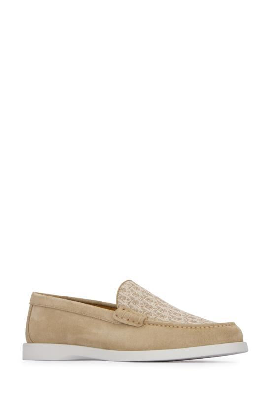 DIOR Beige Leather Loafers for Men 3LO131ZWN161 BEIGE