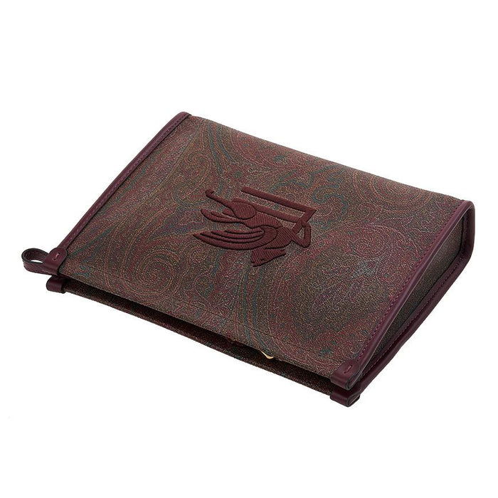 Etro Paisley Leather Women’s Clutch Bag