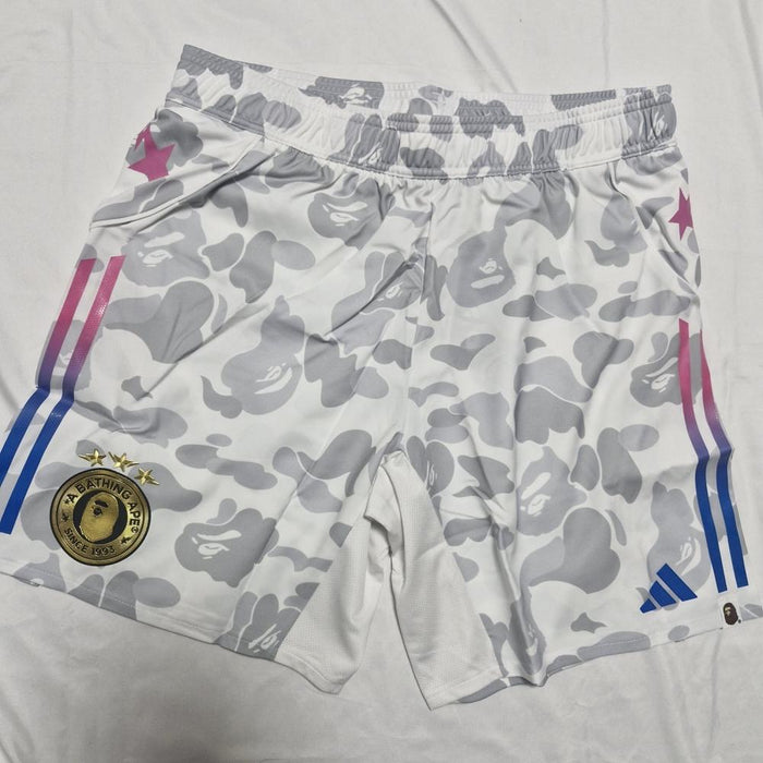 Adidas BAPE FB Training Shorts Unisex Running Soccer Short Pants