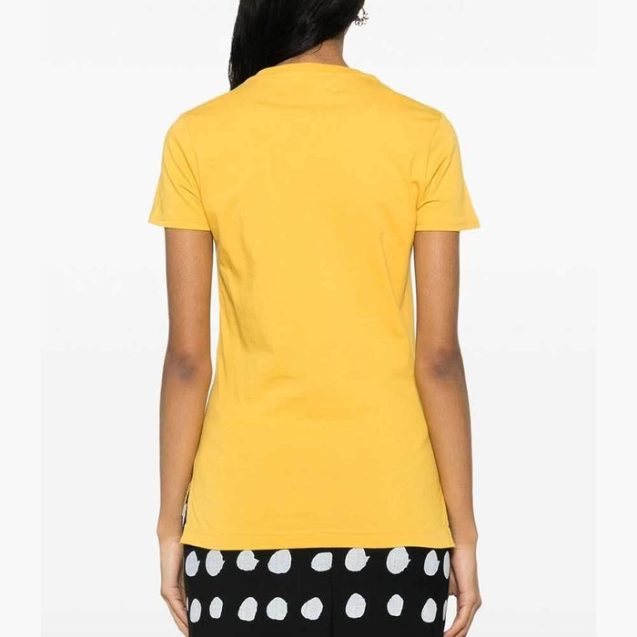 Vivienne Westwood Peru ORB Logo Yellow T-Shirt Unisex Cotton