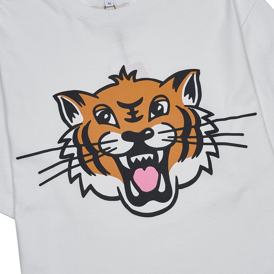 KENZO Happy Tiger Graphic T-Shirt for Men FF55TS5334SG 02