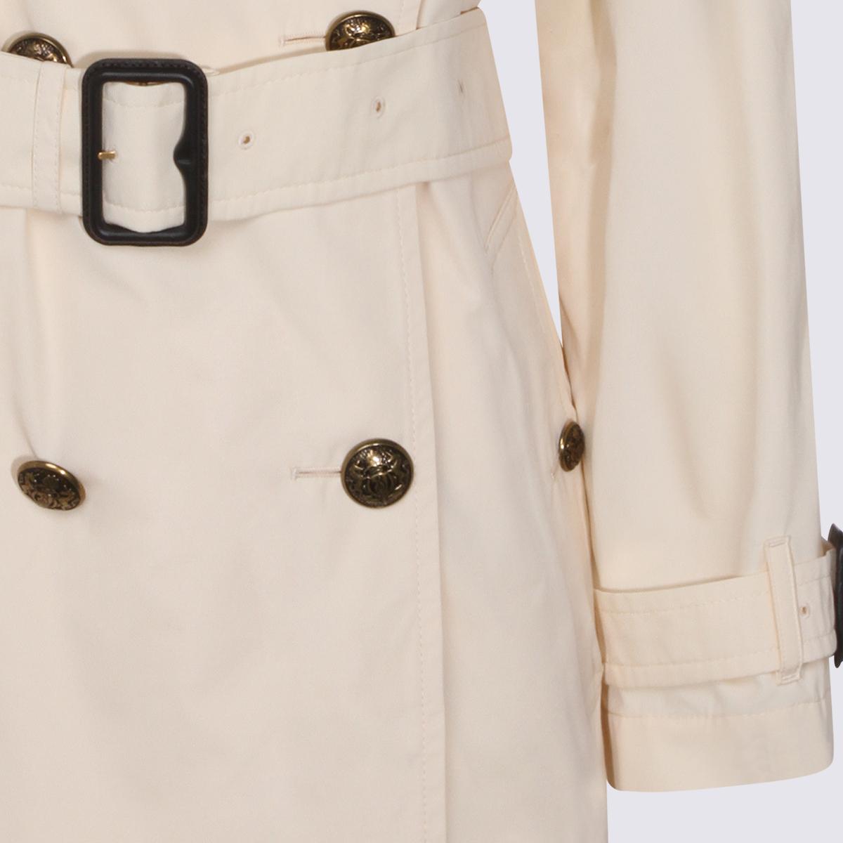 BURBERRY Beige Cotton Trench Coat Women