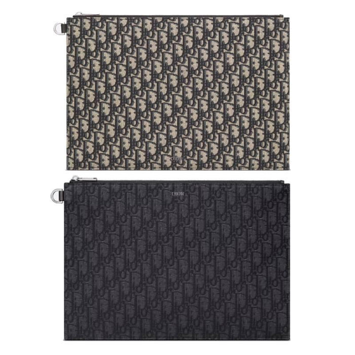 DIOR Oblique A4 Pouch Clutch 2ESCA491YSE