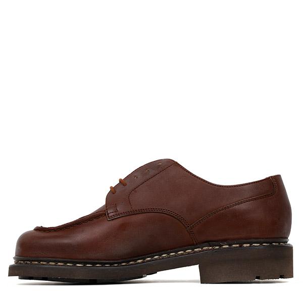 PARABOOT Maroon Chambord Leather Loafers for Men CHAMBORD 7107 08