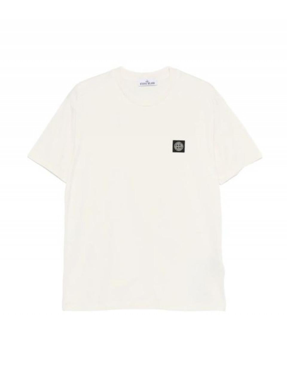 STONE ISLAND Cotton Jersey Short Sleeve T-Shirt Green Men’s