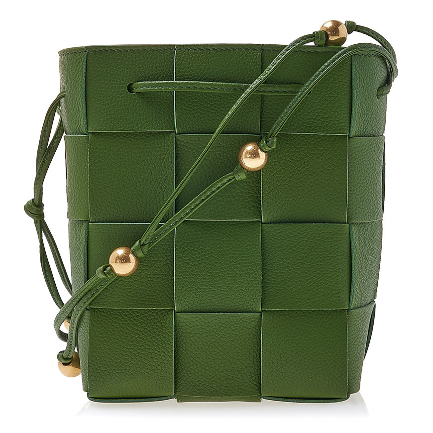 Bottega Veneta Women's Intrecciato Leather Cassette Bucket B 714606 VCP13 3141 1