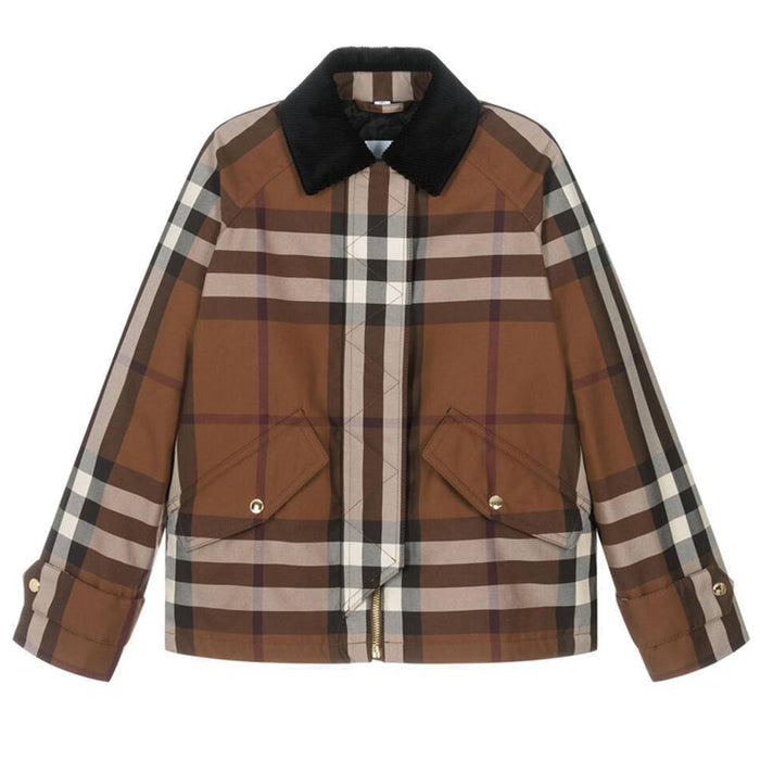 BURBERRY Vintage Check Pattern Jacket Women’s 23FW