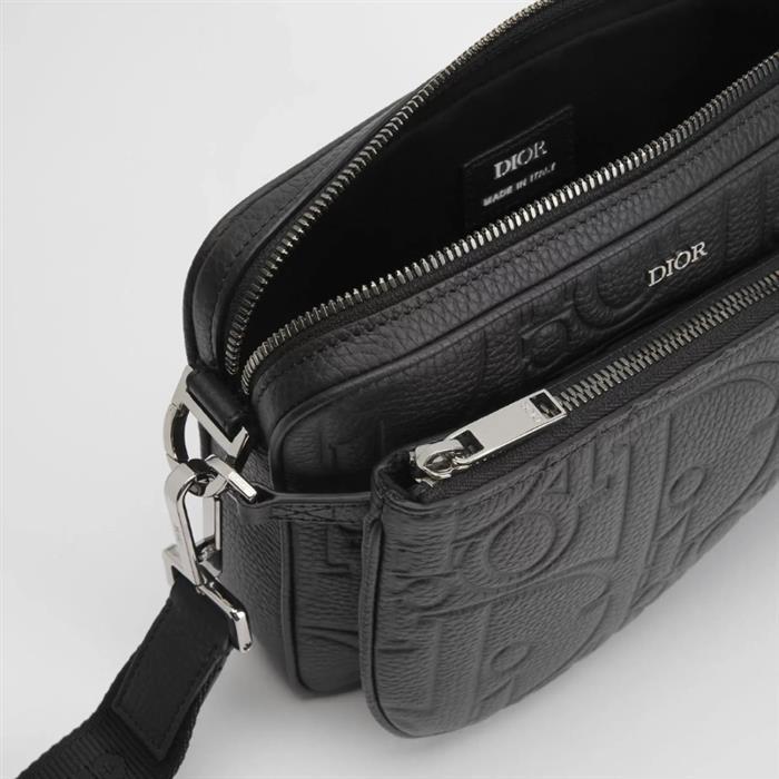 DIOR Saddle Triple Pouch Crossbody Bag