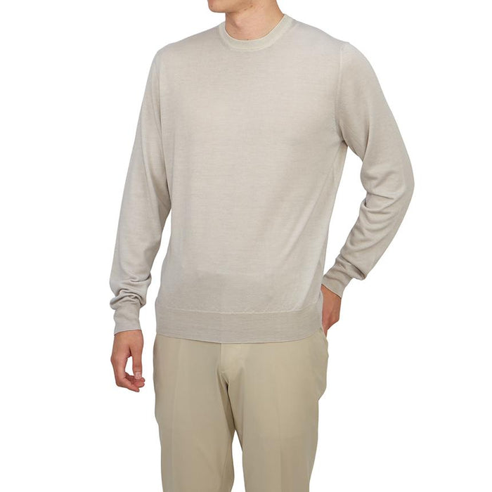 Drumohr Men’s Round Neck Knit Sweater