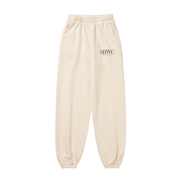 SPORTY&RICH Unisex Classic Pants SW622CR Long Trousers SW622 CR