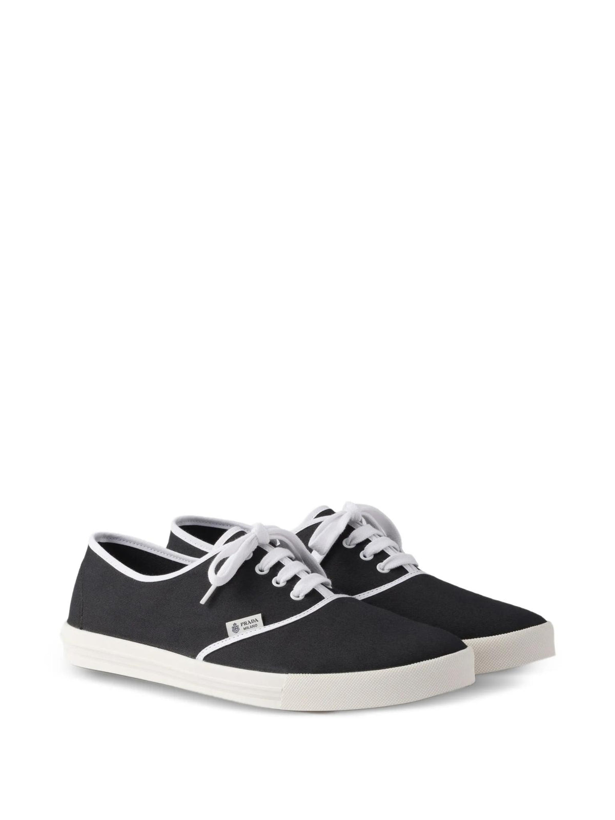 PRADA Leather Low-Top Sneakers for Men